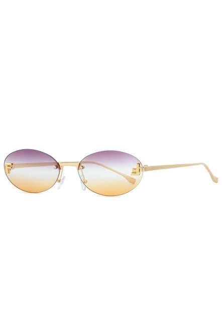 Kadın Güneş Gözlüğü Uv-400 Pembe Renkli̇ 126