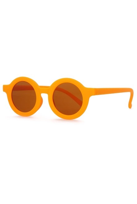 Uv400 Korumalı Çocuk Güneş Gözlüğü Turuncu Zzla-213-Turuncu-Kahve