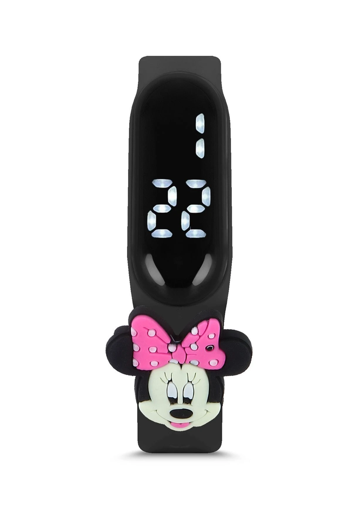 Uv400 Korumalı Çocuk Güneş Gözlüğü 50M Su Geçirmez Çocuk Kol Saati Renkli Kutu Hediyeli Siyah 211-219-Si̇yah-[ Mi̇ckey-Pembe ]
