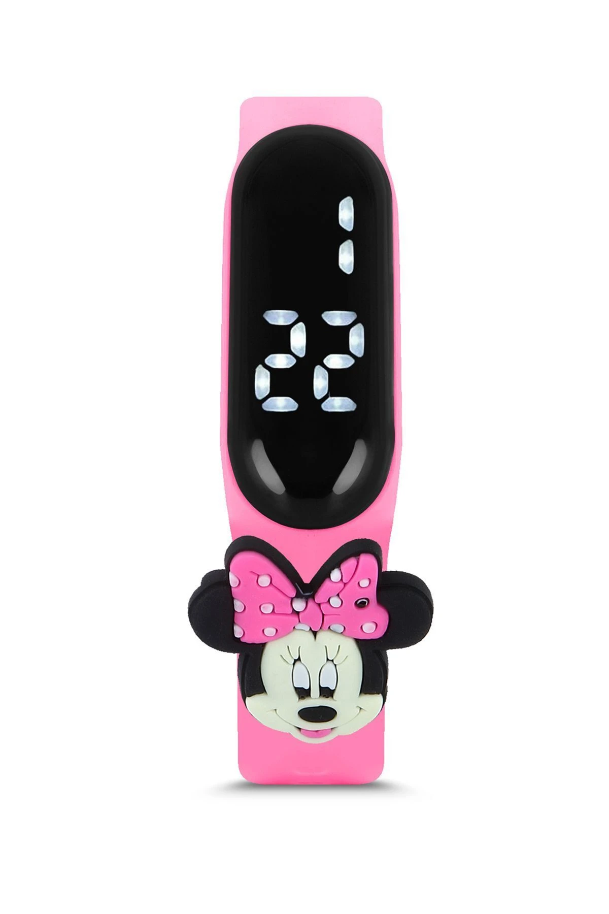 Uv400 Korumalı Çocuk Güneş Gözlüğü Dokunmatik Kol Saati Renkli Kutu Hediyeli Pembe 213-219-Pembe-[ Mi̇ckey-Pembe ]